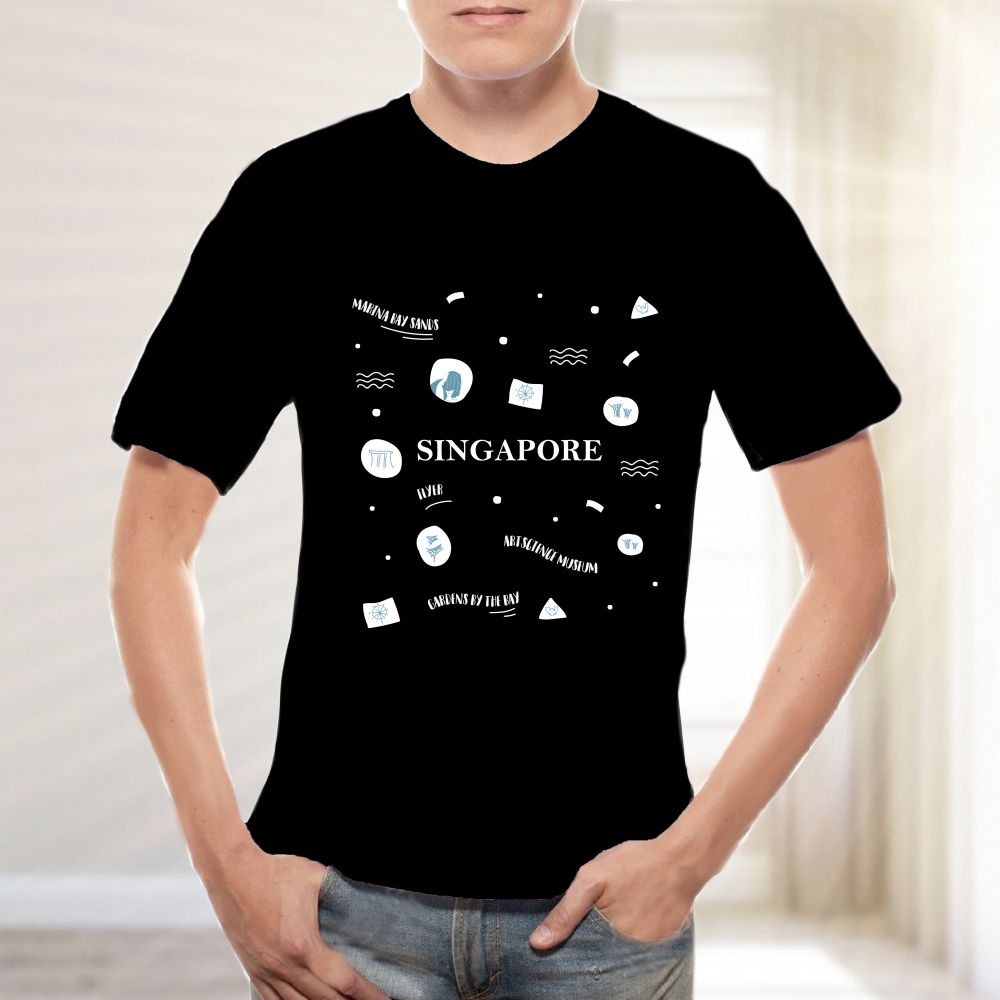 シンガポールドット Tシャツ