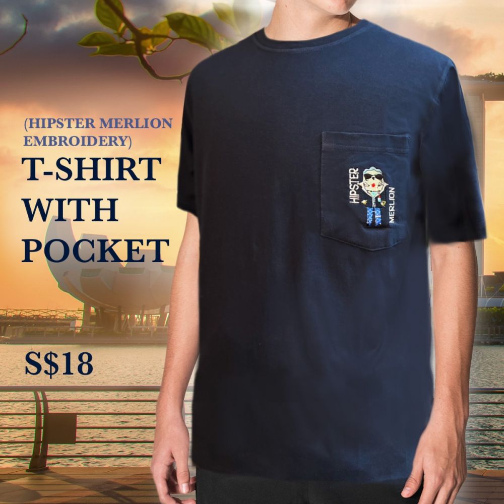 マーライオンTシャツ シンガポールTシャツ ちょいワルマーライオン